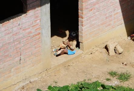 Une fille - Torotoro, Bolivie